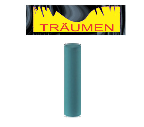 blue silicone polisher, blue silicone cylinder, traumen, BS06